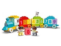 LEGO vláček s čísly - učíme se počítat